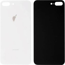 Soi Home iPhone 8 Plus Uyumlu Arka Pil Kapağı Beyaz Soı