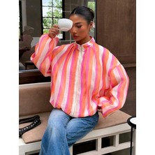 Semesia Kadın Fermuarlı Cepli Sezon Trendi Casual Bomber Ceket