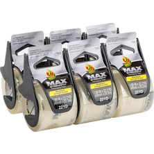 Str Store Max Strength Paket Bandı, Dağıtıcılı, Şeffaf, 6 Adet, 4,8 cm x 22 M, 284983