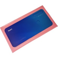 Soi Home Redmi Note 8 Uyumlu Arka Pil Batarya Kapağı (Cam) Mavi Soı