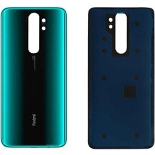 Soi Home Redmi Note 8 Pro Uyumlu Batarya Kapağı (Cam) Yeşil Soı