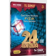 Str Store Sınav 11.sınıf 24 Adımda Özel Konu Anlatımlı Fizik Soru Bankası (Yeni)