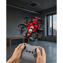 TeknoKapsül Uçan Araç Drone 4 Korumalı Pervaneli 360° Akrobatik Uczzarabadron-4