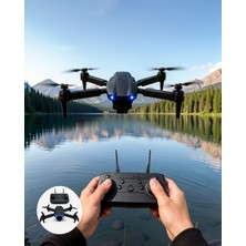 TeknoKapsül Katlanabilir 4K Hd Kamera Uzaktan Kumandalı Drone UCZZE99PRODRON-2