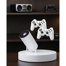 TeknoKapsül Taşınabilir 4K Çözünürlüklü Projeksiyon Ayaklı Çift Kollu UCZM300MAX2-1