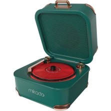 TeknoKapsül Mikado MD-62BT Yeşil Retro Müzik Kutusu