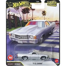 Hot Wheels Premium Boulevard 71 Chevrolet El Camino Gümüş 160 Model Araba 1:64