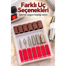 Ematcrt Elektrikli Tırnak Törpüsü Hız Ayarlı Ayak Pedallı Set - Lisinya