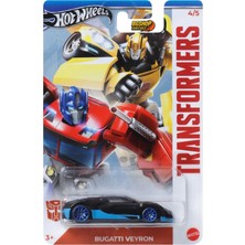 Hot Wheels Silver Series - Transformers - Bugatti Veyron (1/64)