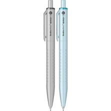 Str Store Office Grid x Versatil Kalem 0.7 mm Pastel Gri Mavi 2'li Blister