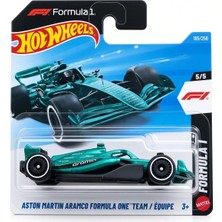 Hot Wheels Formula 1 Aston Martin Aramco F1 Team 185/250 5/5 2026 1:64 Diecast Koruma Kabı ile Beraber