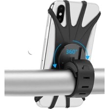 Str Store Silikon Esnek Bisiklet Telefon Tutucu