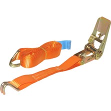 Str Store Safeset Sg-27 25MM 1 Inç Spanzet 4 mt Kolon Takım 400-800 kg Kaldırma 6 mm Çift J Kanca 1.1 Yük Gerdirme Halatı (1)