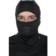 Str Store Polarlı Kar Maskesi Kadın&erkek Balaklava, Siyah