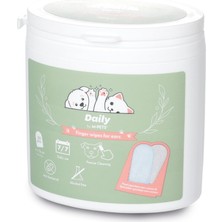 Str Store Daily Kedi ve Köpek Kulak Temizliği Için Parmak Pedi 50'li