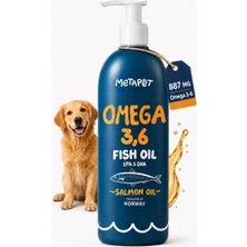 Str Store Köpekler Için Somon Balık Yağı – Omega 3-6, Epa & Dha 200 ml