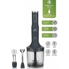 TeknoKapsül Pirantech Yh-94 1700 W Siyah El Blender Seti
