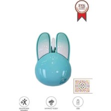TeknoKapsül Torima Rabbit Tm-21 1200 Dp Optik Kablosuz Mouse Mavi