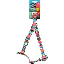 Esplendor M-Pets Urban Style Jazz Stripes Göğüs Tasması M