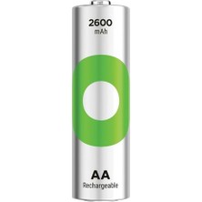 TeknoKapsül Recyko 2600 Mah 1.2V Aa Boy Nimh Kalem Şarjlı Pil 2'li Kart
