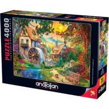 TeknoKapsül Anatolian Puzzle 4000 Parça Su Değirmeni