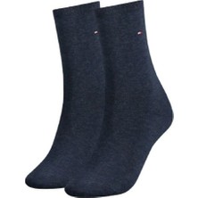 TeknoKapsül Tommy Hilfiger Kadın Çorap 371221-356 Lacivert