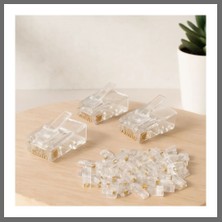Mybest RJ45 Ethernet Jak 100 Adet Zfr