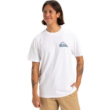 Esplendor Quiksilver Erkek Window Pane Ss Tişört (1'li Paket)