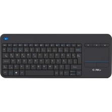 TeknoKapsül Orvia Luxe Kablosuz 3 Modlu & Dahili Touchpadli Windows & Macos Uyumlu 6 Aya Kadar Pil Ömürlü Kablosuz Ofis Klavyesi (Çift Bluetooth Profili & 2.4g Wifi Desteği)