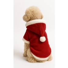 Esplendor Monopetz Yılbaşı Özel Peluş Köpek ve Kedi Kıyafeti Kırmızı, 2xl, YILBASI01, Kırmızı Peluş 1