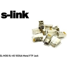 TeknoKapsül SL-M36 Rj-45 100LÜK Metal Ftp Jack