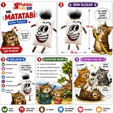 Esplendor Mr. Matatabi Sesli Tüylü Kedi Oyuncağı 12 cm Matatabili (Kedi Nanesi/otu Içermez)