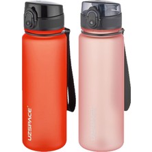 Esplendor Uzspace 2'li Tritan Matara Seti 500 ml 14 Farklı Renk Seçeneği Fiftyfifty F.red-Pudra