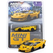 TeknoKapsül Mini Gt 1/64 Lb-Silhouette Works Murcıelago Gt Evo Yellow MGT01135-BL