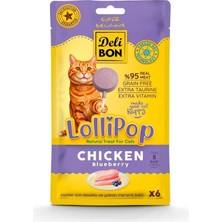 Esplendor Delibon Lolipop Tavuklu Kedi Ödül Maması 6'lı