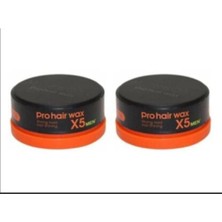 Esplendor Morfose Prohair X5 Men Wax Strong Hold Turuncu 150 ml 2'li Set