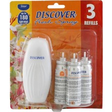 Esplendor Discover-Fresh Sprey Banyo Spreyi 3 Yedekli Star