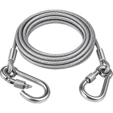 Esplendor Pvc Kaplamalı Çelik Köpek Bağlama Halatı 5 Metre