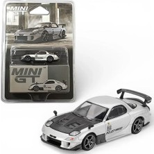 TeknoKapsül Mini Gt 1/64 Mazda Rx-7 Re-Amemiya Silver Metallic MGT01106-BL