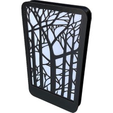 Esplendor DECO-7004 LED Işıklı Ağaç Desenli Ahşap Dekor