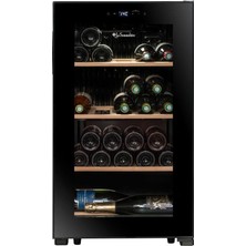 Esplendor La Sommelıere 36 Şişe Kapasiteli Şarap Dolabı LS36BLACK, Siyah