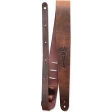 Esplendor Martın C.f 18A0065 Deri Gitar Kayışı, 6,3 Cm, Kahverengi