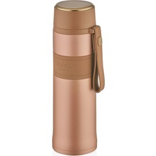 Esplendor Shotay Diamond Çelik Termos Matara 420ML Somon