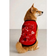 Esplendor Monopetz Köpek ve Kedi Kıyafeti Kalpli, Xl, KALPLI01, Kırmızı