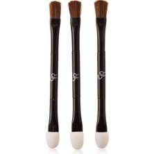 Esplendor Golden Rose Double Ended Eyeshadow Brush 1 Paket (1 x 1 Adet)