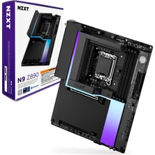 Esplendor Nzxt N9 Z890 - Intel Z890 Lga 1851 Atx Oyun Anakartı Core Ultra (Seri 2) - 20+1+1, Ddr5, 5x M.2, Pcıe 5.0, Wi-Fi 7, 5gbe, Thunderbolt 4 - Rgb, Tam Metal Kaplama - Siyah