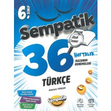 Ünlüler Karması 6. Sınıf Sempatik 36 Haftalık Türkçe Kazanım Denemeleri