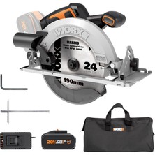 Esplendor Worx WX520 20V 4.0AH Li-On Kömürsüz Profesyonel Daire Testere
