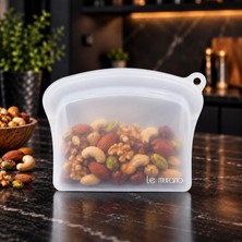 Esplendor Le Murano Sheer 600 ml Platinum Silikon Sızdırmaz Gıda Saklama Torbası