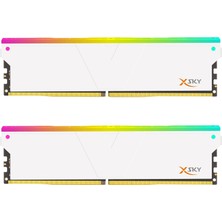 Esplendor V-Color Manta Xsky Rgb 32GB (2X16GB) Ddr5 6000MT/S CL28 1.4V, Amd Expo Uyumlu, Sk Hynix Ic, Beyaz Masaüstü Bellek Ram / TMXSAL1660828WWK